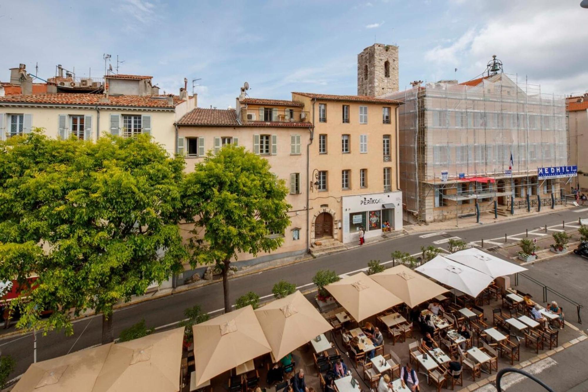 06M - Old Antibes Beautiful Duplex Terrace With Sea Viewアパートメント エクステリア 写真