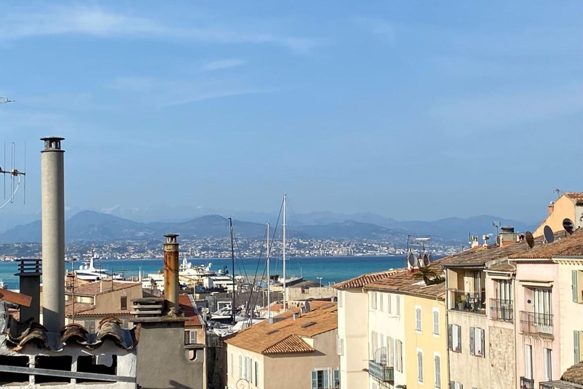 06M - Old Antibes Beautiful Duplex Terrace With Sea Viewアパートメント エクステリア 写真