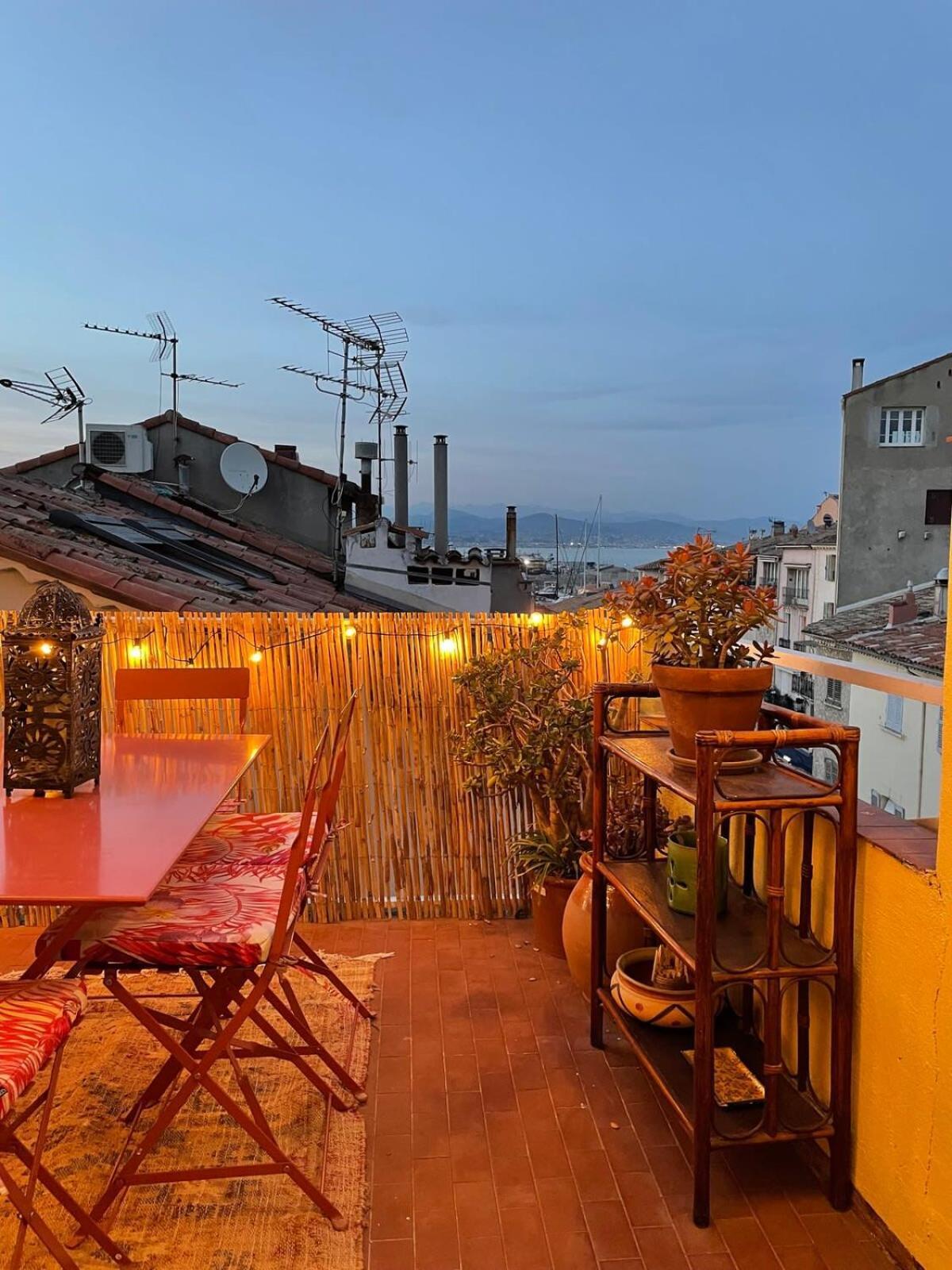 06M - Old Antibes Beautiful Duplex Terrace With Sea Viewアパートメント エクステリア 写真
