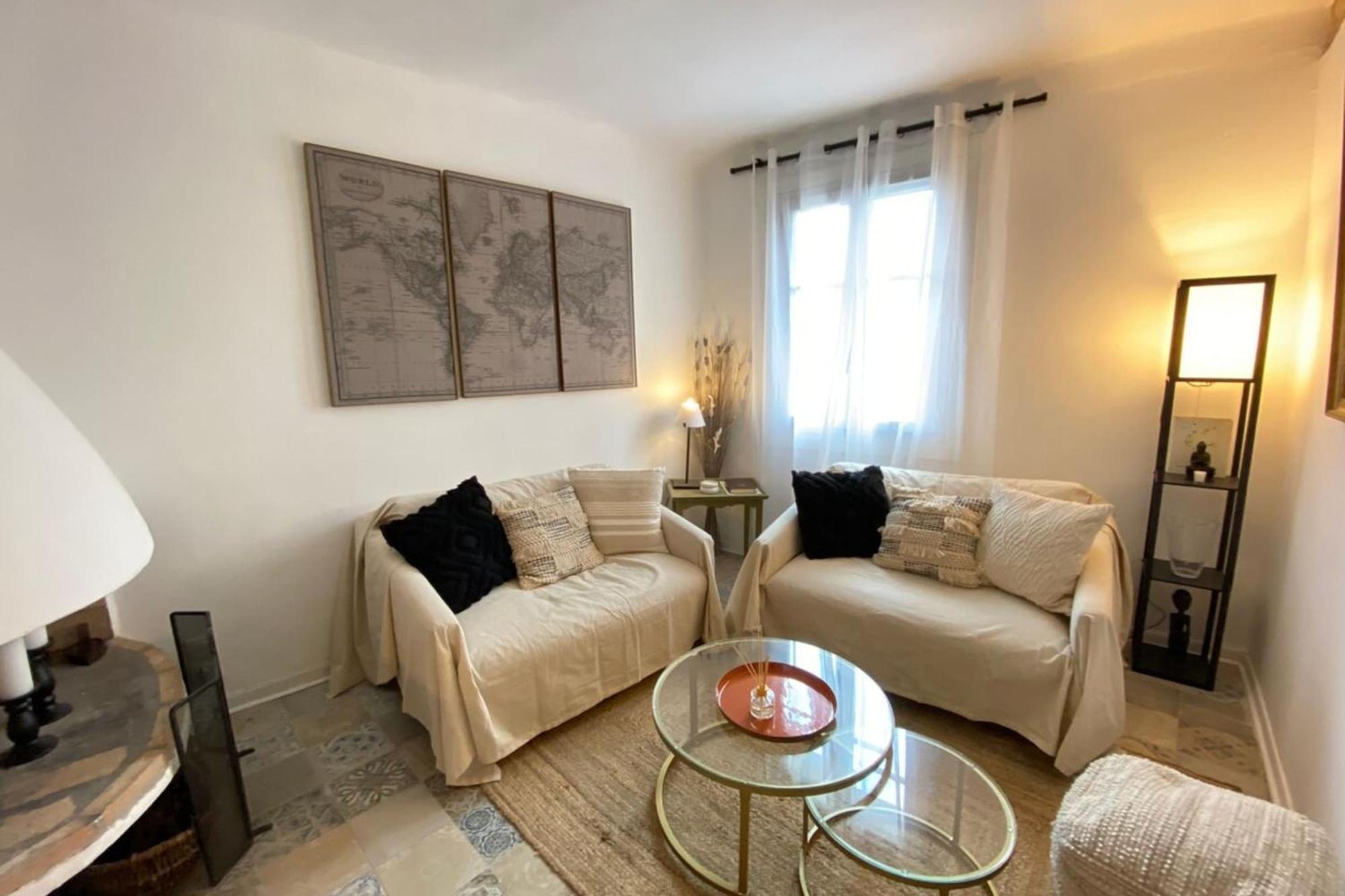 06M - Old Antibes Beautiful Duplex Terrace With Sea Viewアパートメント エクステリア 写真