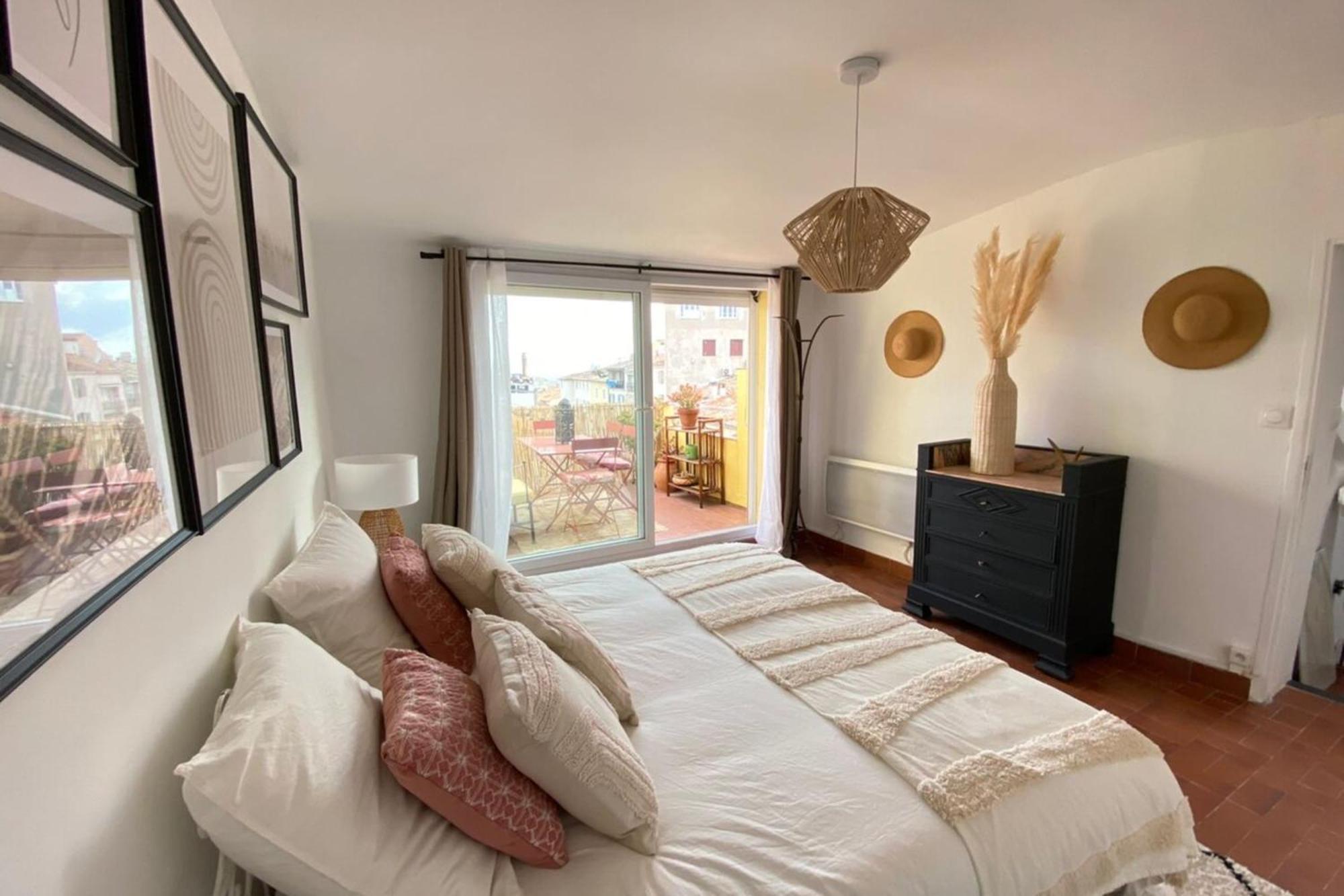 06M - Old Antibes Beautiful Duplex Terrace With Sea Viewアパートメント エクステリア 写真
