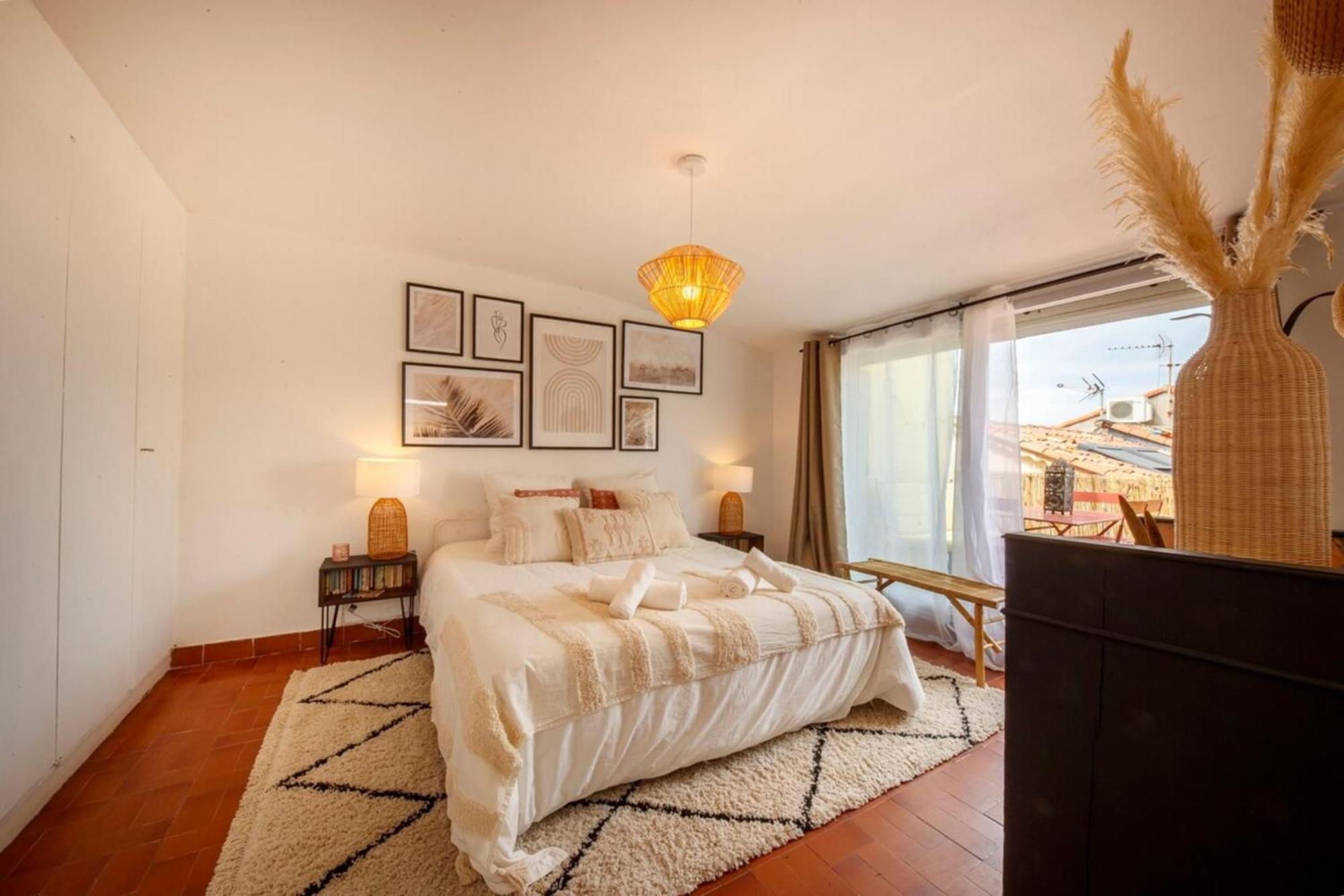 06M - Old Antibes Beautiful Duplex Terrace With Sea Viewアパートメント エクステリア 写真