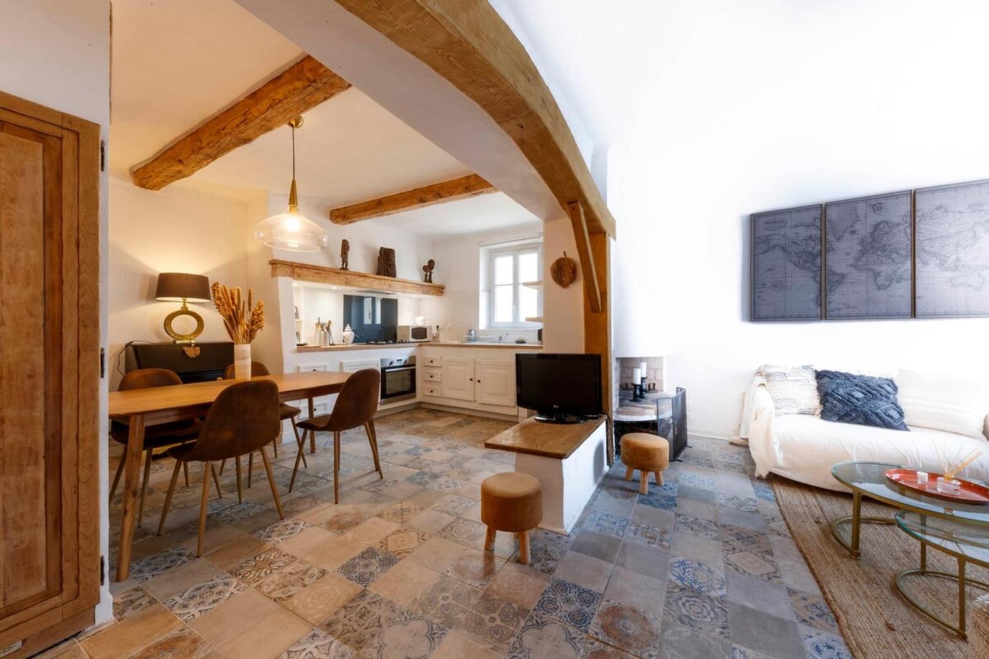06M - Old Antibes Beautiful Duplex Terrace With Sea Viewアパートメント エクステリア 写真